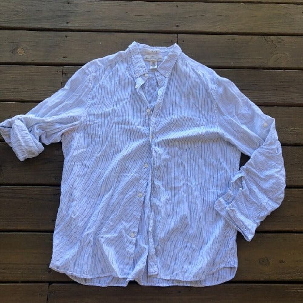 Men's LOGG Striped Button-Up